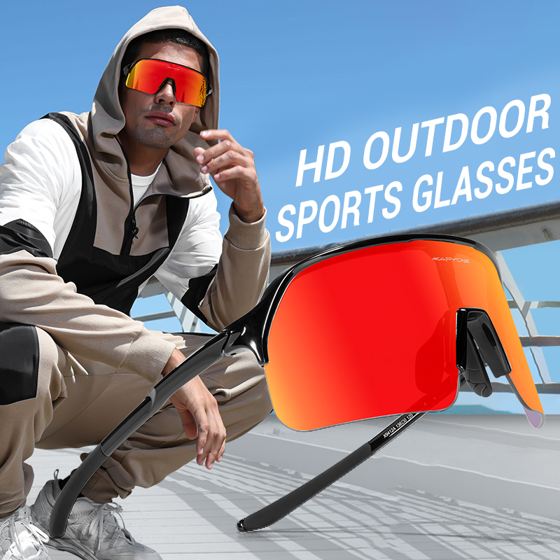 Wholesale Price US$10.50 KAPVOE K9412A UV400 Cycling Glasses