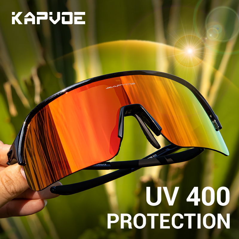 Wholesale Price US$10.50 KAPVOE K9412A UV400 Cycling Glasses
