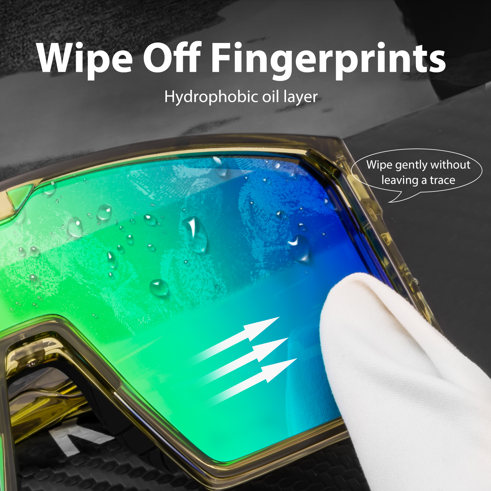 Wholesale Price US$11.00 Kapvoe K232-Q Fashion Polarized Cycling Glasses