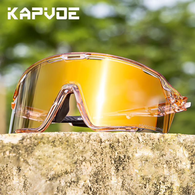 Wholesale Price US$12.20 KAPVOE K170-PH Photochromic Cycling Sports Sunglasses