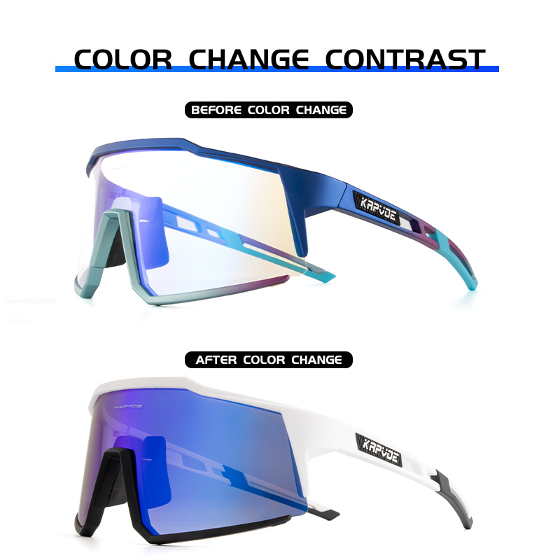 Wholesale Price US$12.90 KAPVOE K9022 Fashion Photochromic Sports Sunglasses