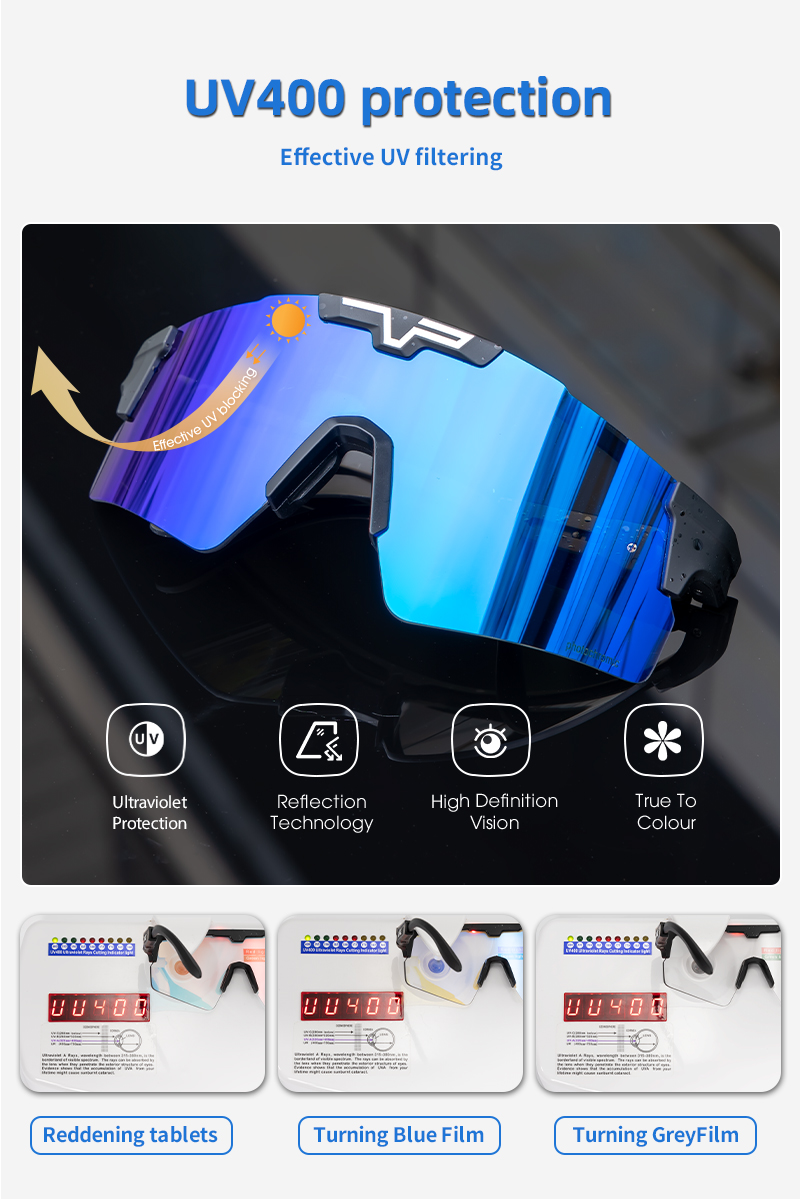 Wholesale Price US$13.00 Kapvoe K100-PH-REVO Photochromic Cycling Sunglasses