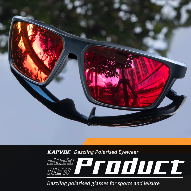 Wholesale Price US$9.00 Kapvoe K12 Polarized Sport Sunglasses