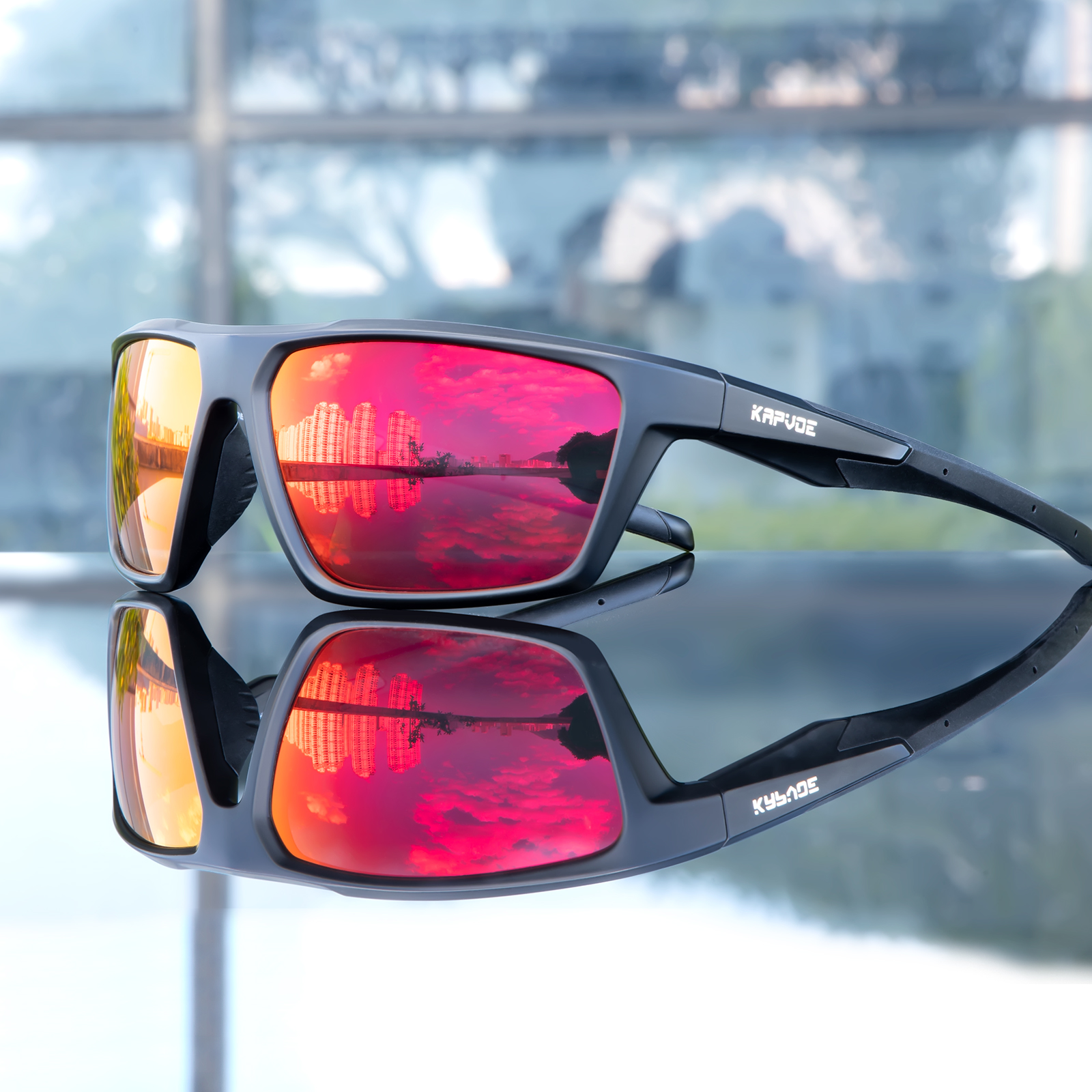 Wholesale Price US$9.00 Kapvoe K12 Polarized Sport Sunglasses