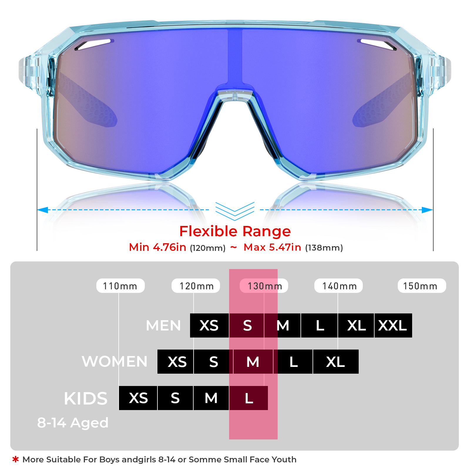 Wholesale Price US$9.00 KAPVOE K9029 Kids Sports Sunglasses