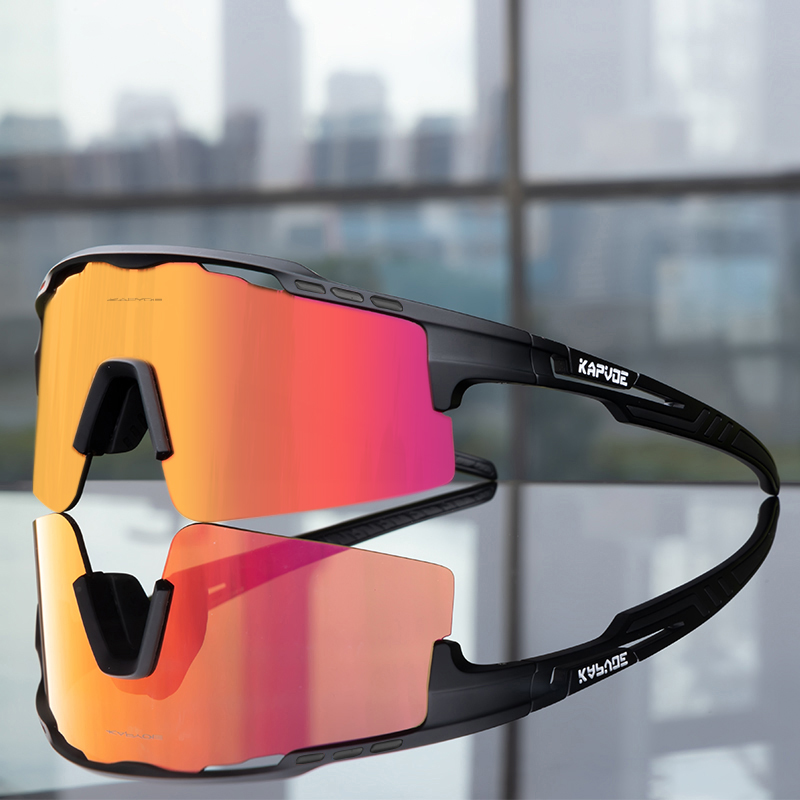Wholesale Price US$9.70 Kapvoe K75-G Outdoor Dazzling Cycling Glasses