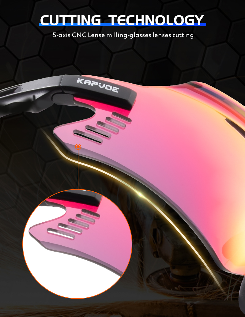 Wholesale Price US$9.90 Kapvoe K1-Q Sport Bike Glasses