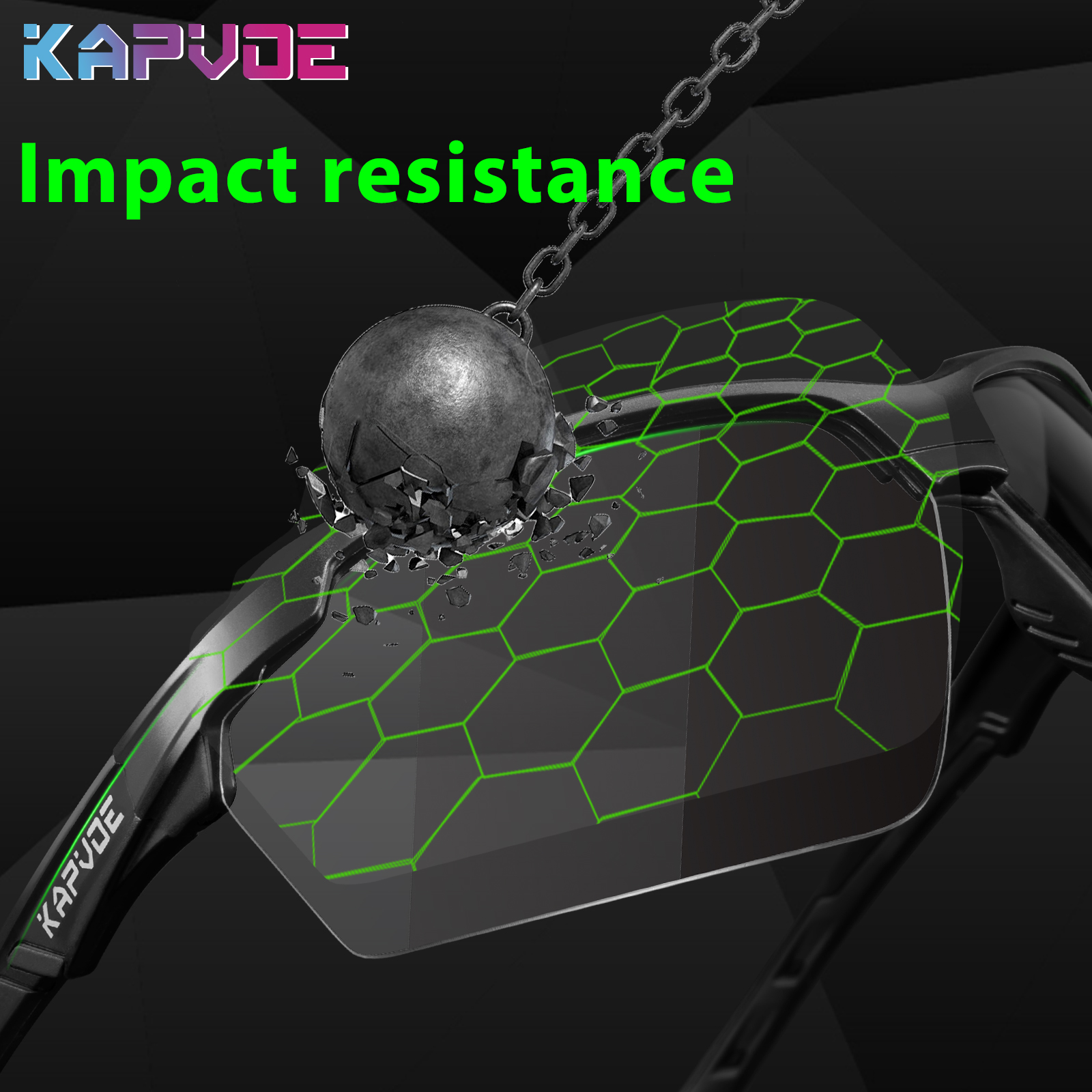 Wholesale Price US$9.90 Kapvoe K87-PH Sports Sunglasses